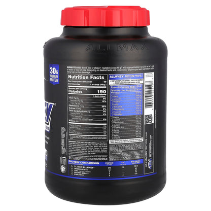 ALLMAX, CLASSIC ALLWHEY®, 100% Whey Protein Source, Chocolate Peanut Butter, 5 lbs (2.27 kg)