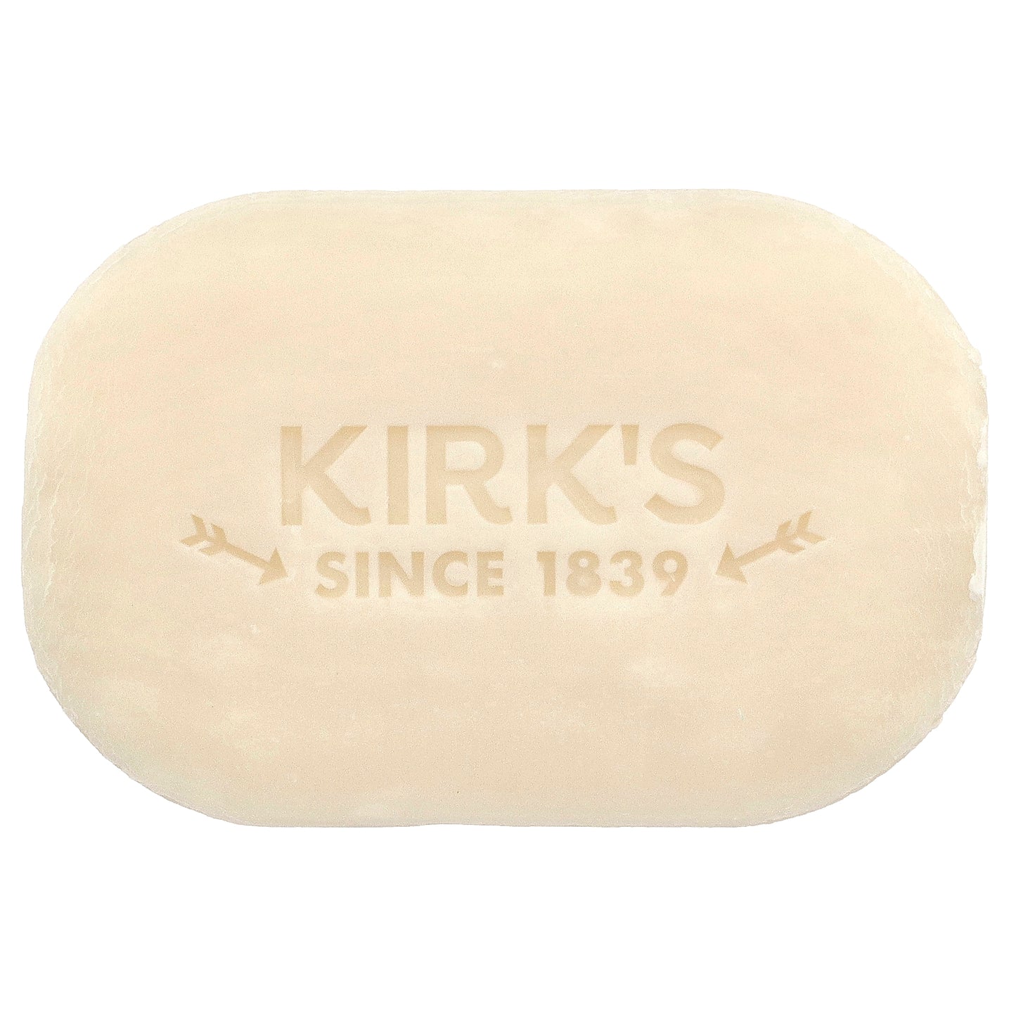 Kirk's, 100% Premium Coconut Oil Castile Bar Soap, Fragrance Free, 4 oz (113 g)