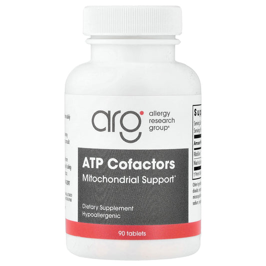 Allergy Research Group, ATP Cofactors, Mitochondrial Support, 90 Tablets