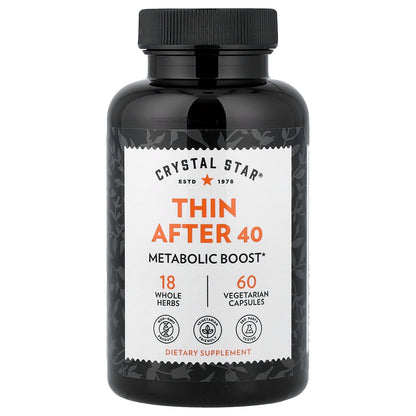 Crystal Star, Thin After 40, 60 Vegetarian Capsules