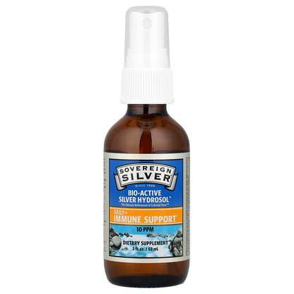 Sovereign Silver, Bio-Active Silver Hydrosol™, Fine Mist Spray, 10 PPM, 2 fl oz (59 ml)
