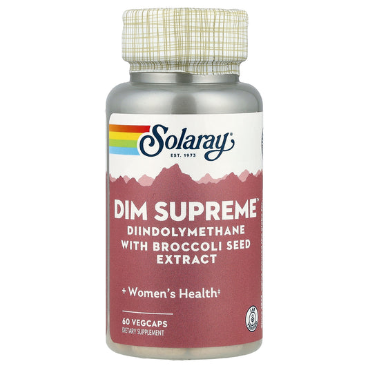 Solaray, DIM Supreme™, 60 VegCaps
