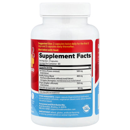Redd Remedies, Gouch!, Tart Cherry & Quercetin, 120 Vegan Capsules