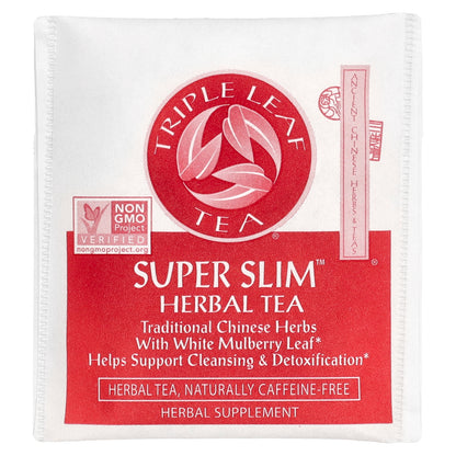 Triple Leaf Tea, Super Slim Herbal Tea, Caffeine-Free, 20 Tea Bags, 1.16 oz (33 g)