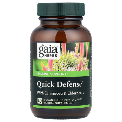Gaia Herbs, Quick Defense®, 40 Liquid Phyto-Caps®