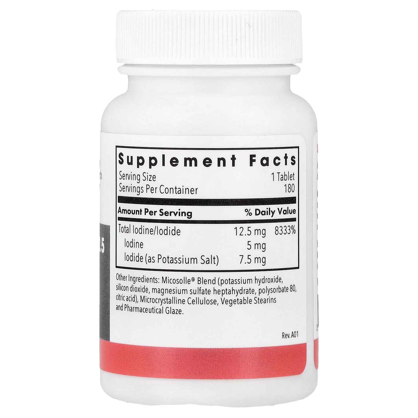 Optimox, Iodoral®, IOD 12.5, 12.5 mg, 180 Scored Tablets