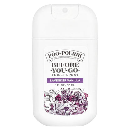 Poo-Pourri, Before-You-Go® Toilet Spray, Lavender Vanilla, 1 fl oz (30 ml)