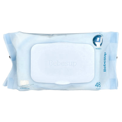 Bebesup, Bidet Tissue, Wet Wipes For Baby, 48 Sheets