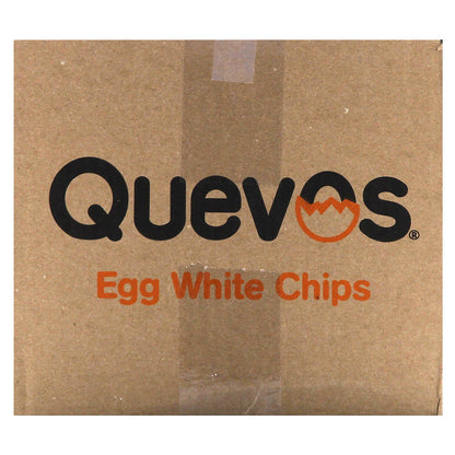 Quevos, Pita Style Protein Chips, Sour Cream & Onion, 6 Family Pack Bags, 3.2 oz (90 g) Each