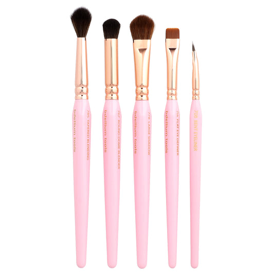 Bdellium Tools, Eyes Brush Set, 5 Brushes