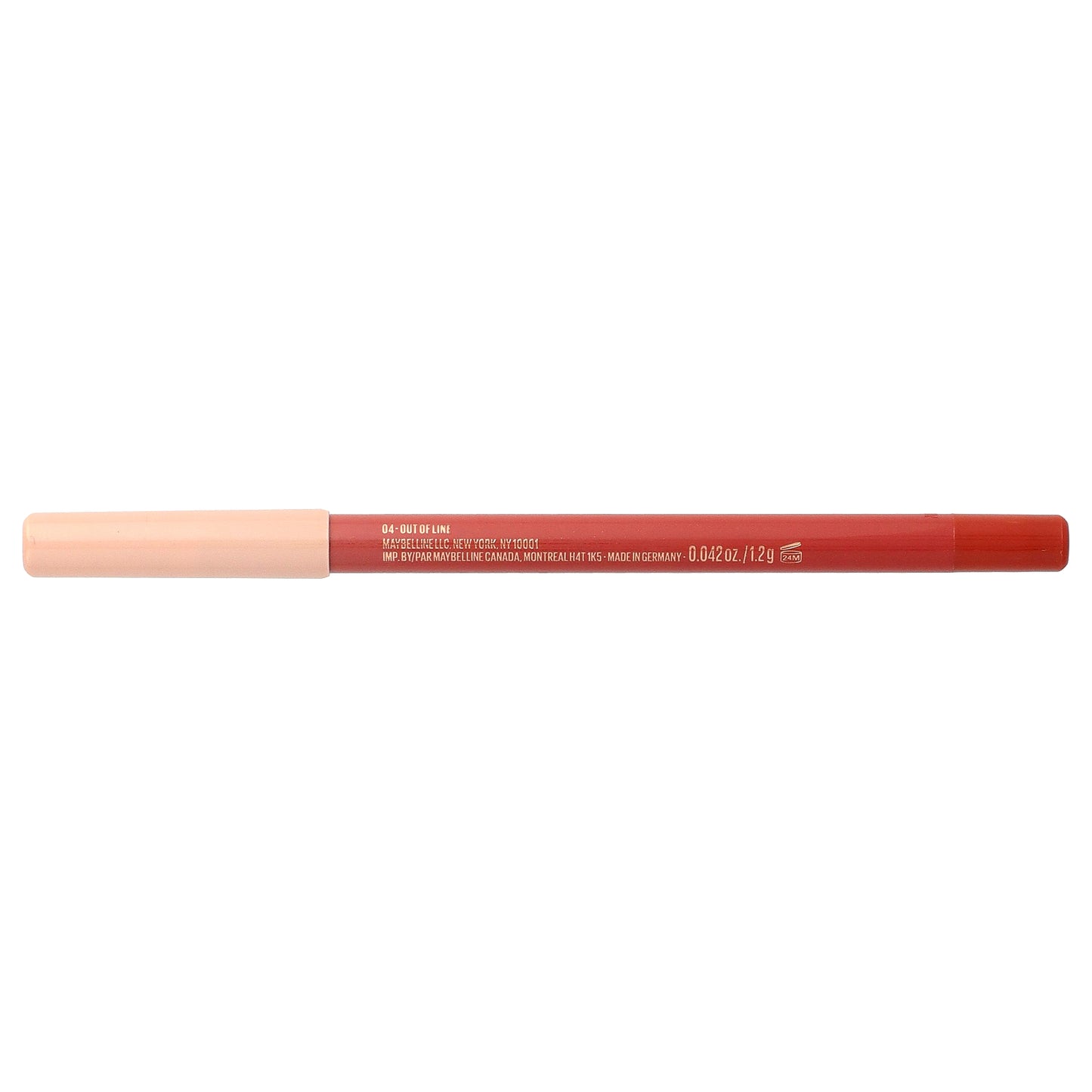 Maybelline, Lifter Liner, Lip Pencil, 04 Out Of Line, 0.042 oz (1.2 g)