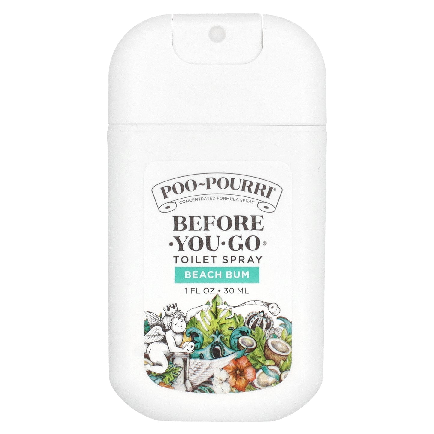 Poo-Pourri, Before-You-Go® Toilet Spray, Beach Bum, 1 fl oz (30 ml