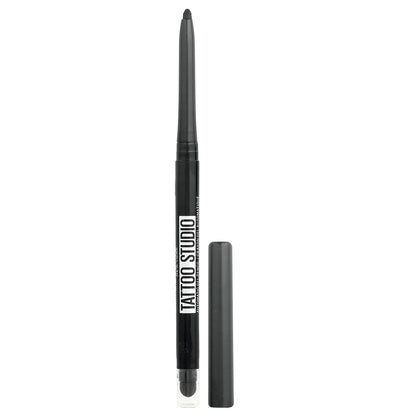 Maybelline, Tattoo Studio, Automatic Gel Pencil Eyeliner, 010 Pitch Black, 0.01 oz (280 mg)