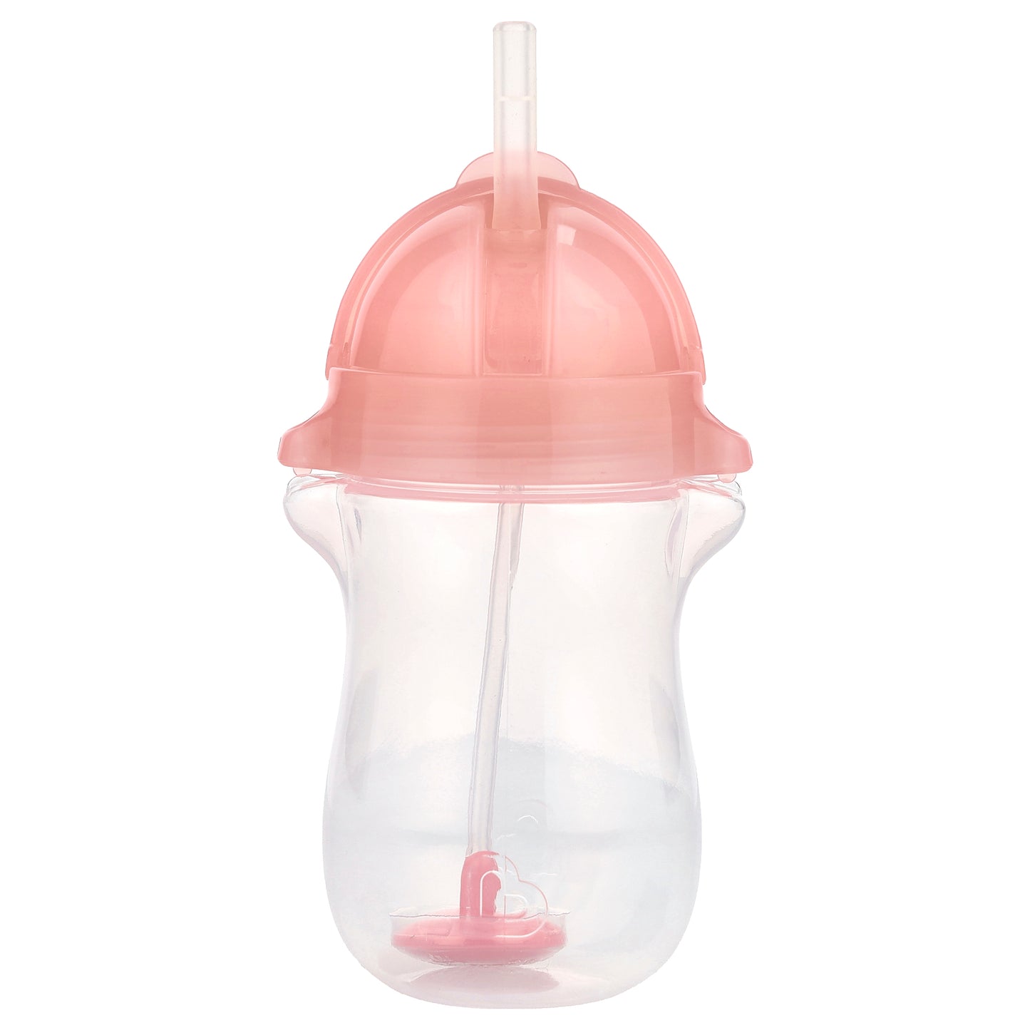 Munchkin, Any Angle™, Weighted Straw Cup, 12 Months+, Pink, 10 oz (296 ml)
