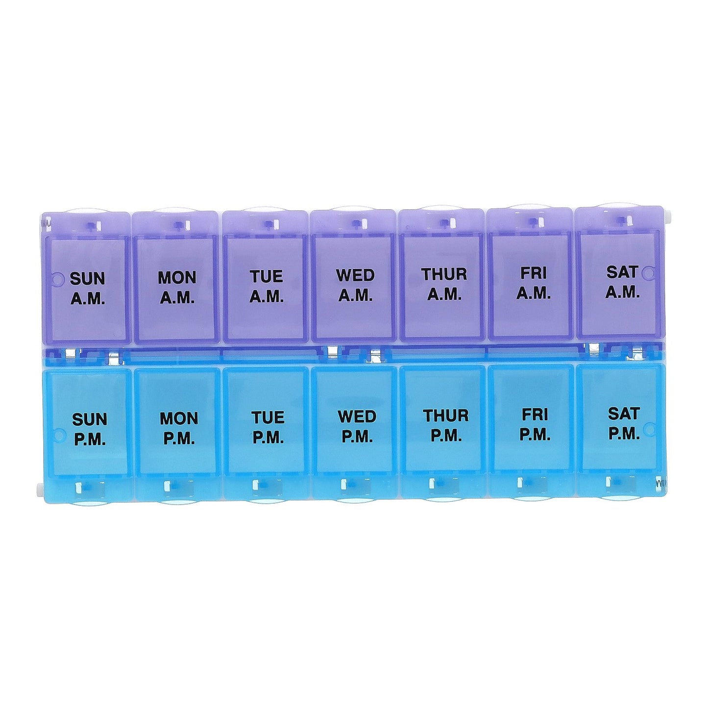 Ezy Dose, Weekly AM/PM with Locking Device Pill Planner, 2 XL, 1 Count