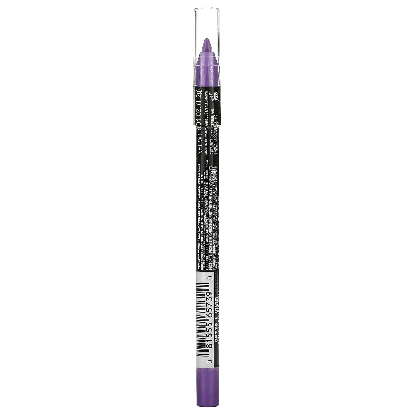 L.A. Girl, Shockwave Neon Eyeliner, GP739 Vivid, 0.04 oz (1.2 g)