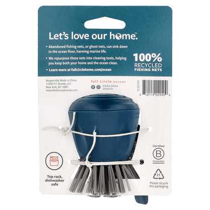 Full Circle, Clean Ocean Palm Brush, 1 Count