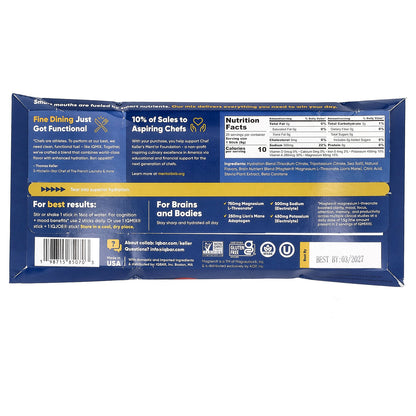 IQBAR, IQMIX®, Hydration + Clarity + Mood Mix, Yuzu Mango, 20 Sticks, 0.28 oz (8 g ) Each