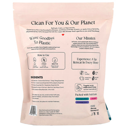 fomin, Shower Steamers, Variety Pack, 12 Tablets