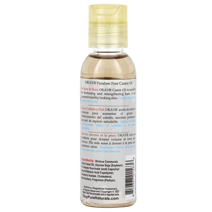 Okay Pure Naturals, Blended Castor Oil, 2 fl oz (59 ml)