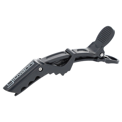 Giovanni, Multi-Purpose Crocodile Hair Styling Clips, Black, 6 Pieces