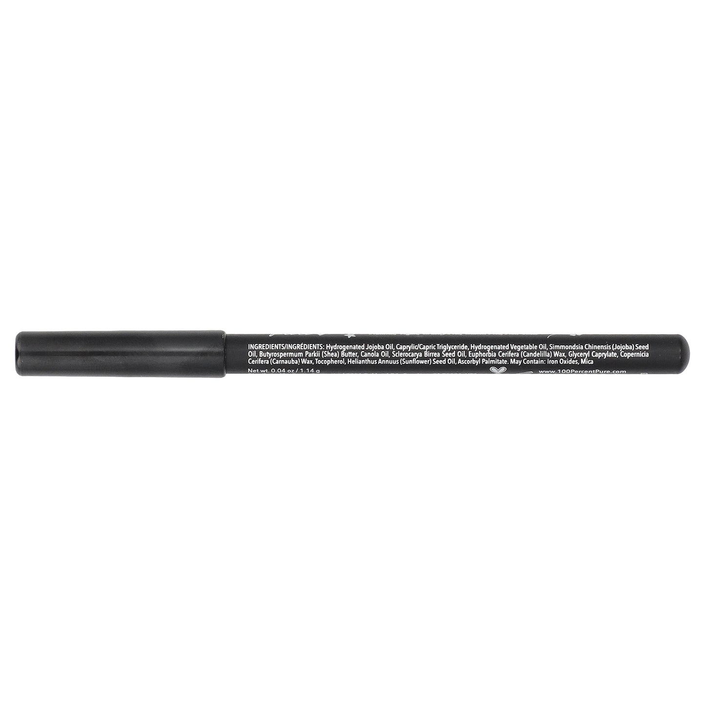 100% PURE, Creamy Long Last Eyeliner, Blackest, 0.04 oz (1.14 g)