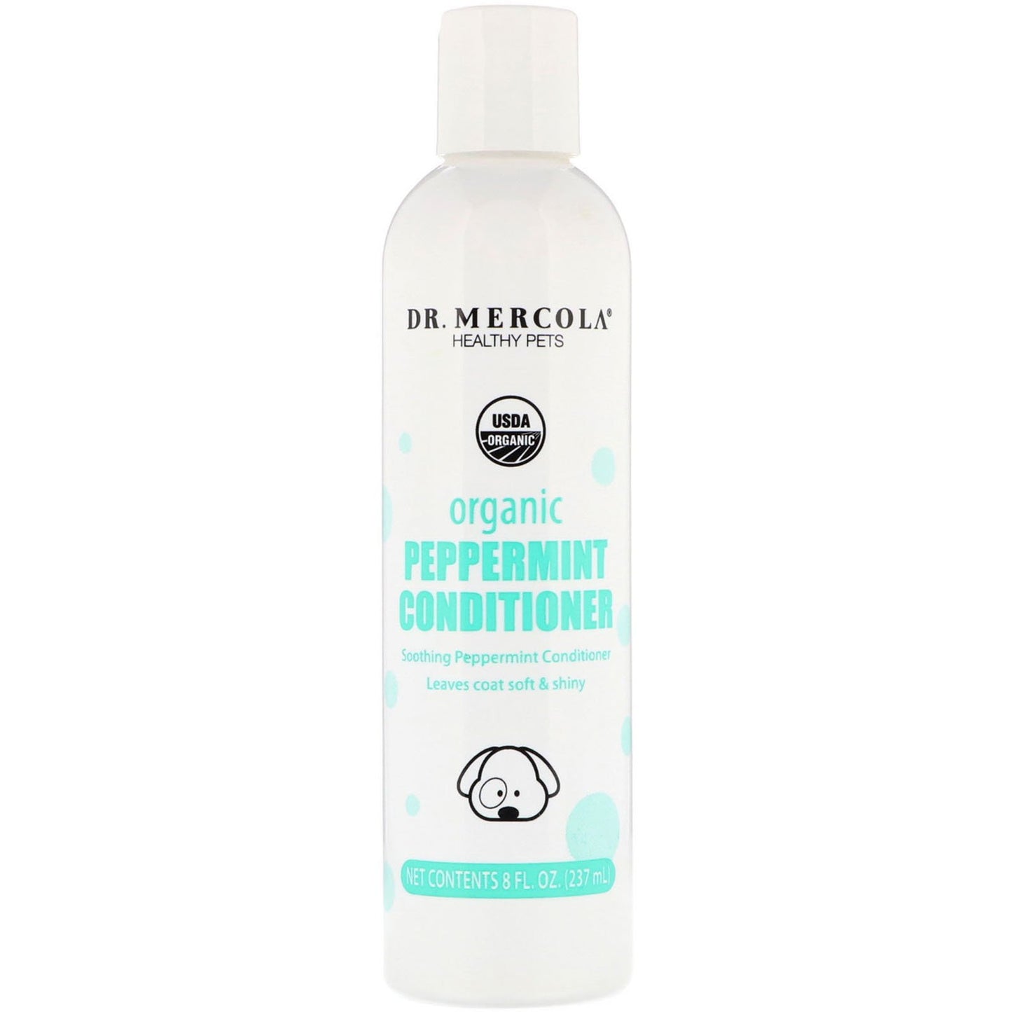 Dr. Mercola, Healthy Pets, Organic Peppermint Conditioner, for Dogs, 8 fl oz (237 ml)