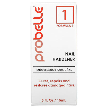 Probelle, Nail Hardener, Formula 1, 0.5 fl oz (15 ml)