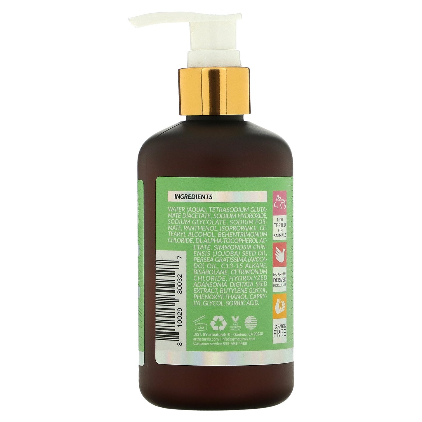 artnaturals, Luxe, Avocado Oil Leave-In Conditioner, Dry Hair, 8 fl oz (236 ml)