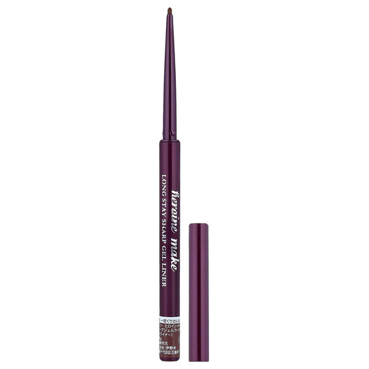 KissMe, Long Stay Sharp Gel Liner, 02 Dark Brown, 0.003 oz (0.08 g)