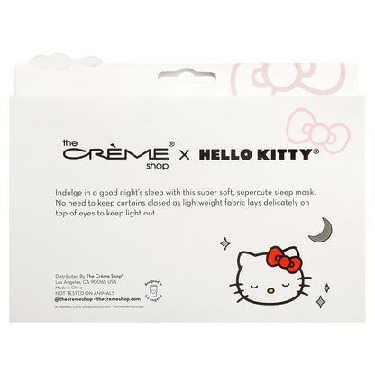 The Creme Shop, Hello Kitty®, 3D Plushie Sleep Eye Mask, 1 Count