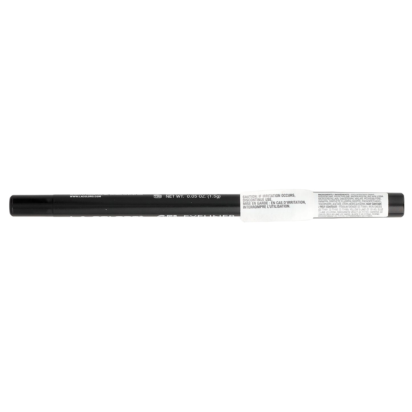 L.A. Colors, Gel Eyeliner, CP630 Midnight Black, 0.05 oz (1.5 g)