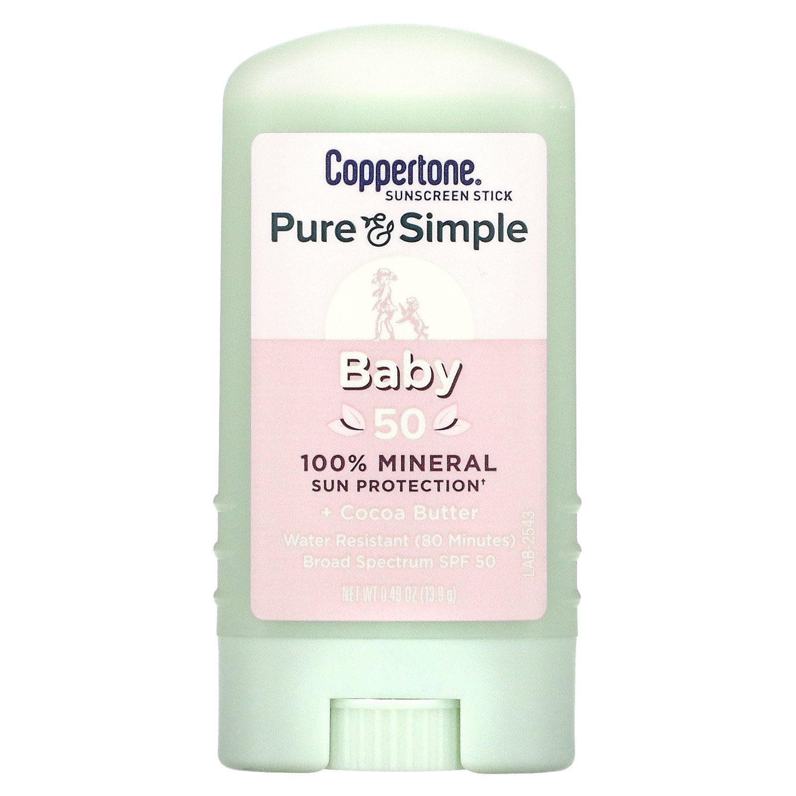 Coppertone, Baby, Sunscreen Stick, SPF 50, 0.49 oz (13.9 g)