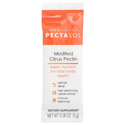 Econugenics, Pectasol®, Modified Citrus Pectin, 15 Stick Packs, 0.18 oz (5 g) Each