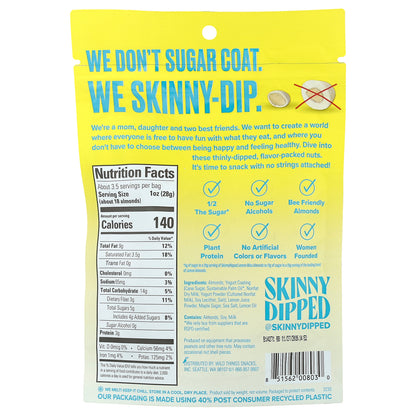 SkinnyDipped, Lemon Bliss Almonds, 3.5 oz (99 g)