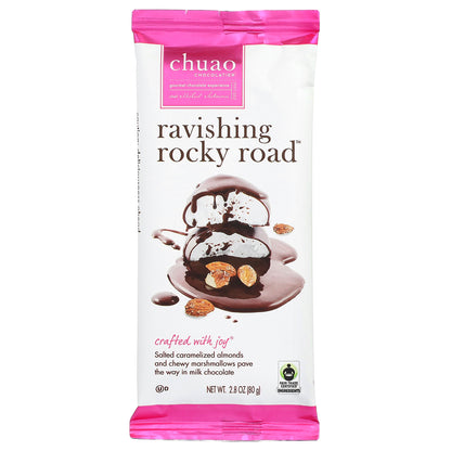 Chuao Chocolatier, Milk Chocolate Bar, Ravishing Rocky Road™, 2.8 oz (80 g)