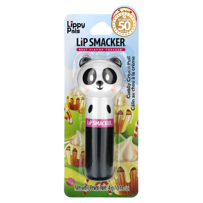 Lip Smacker, Lippy Pals Balm, Panda, Cuddly Cream Puff, 0.14 oz (4 g)