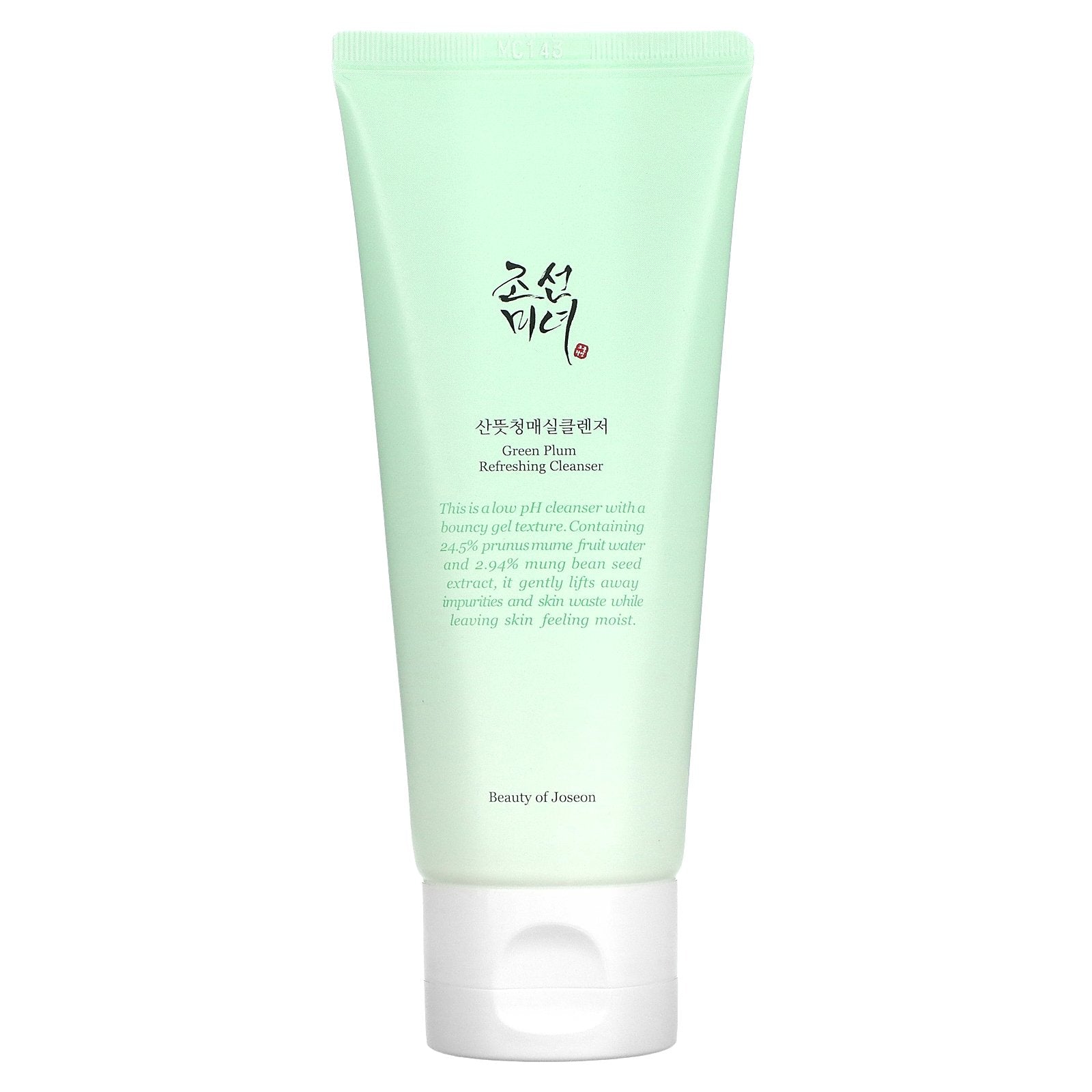 Beauty of Joseon, Green Plum Refreshing Cleanser, 3.38 fl oz (100 ml)