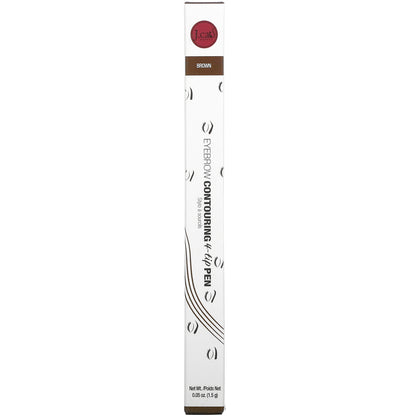 J.Cat Beauty, Eyebrow Contouring 4-Tip Pen, ETP102 Brown, 0.05 oz (1.5 g)