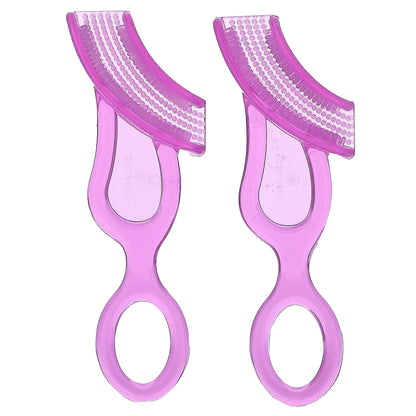 Baby Buddy, Brilliant, Baby's 1st Teether-Brush, 4+ months, 2 Teether-Brush