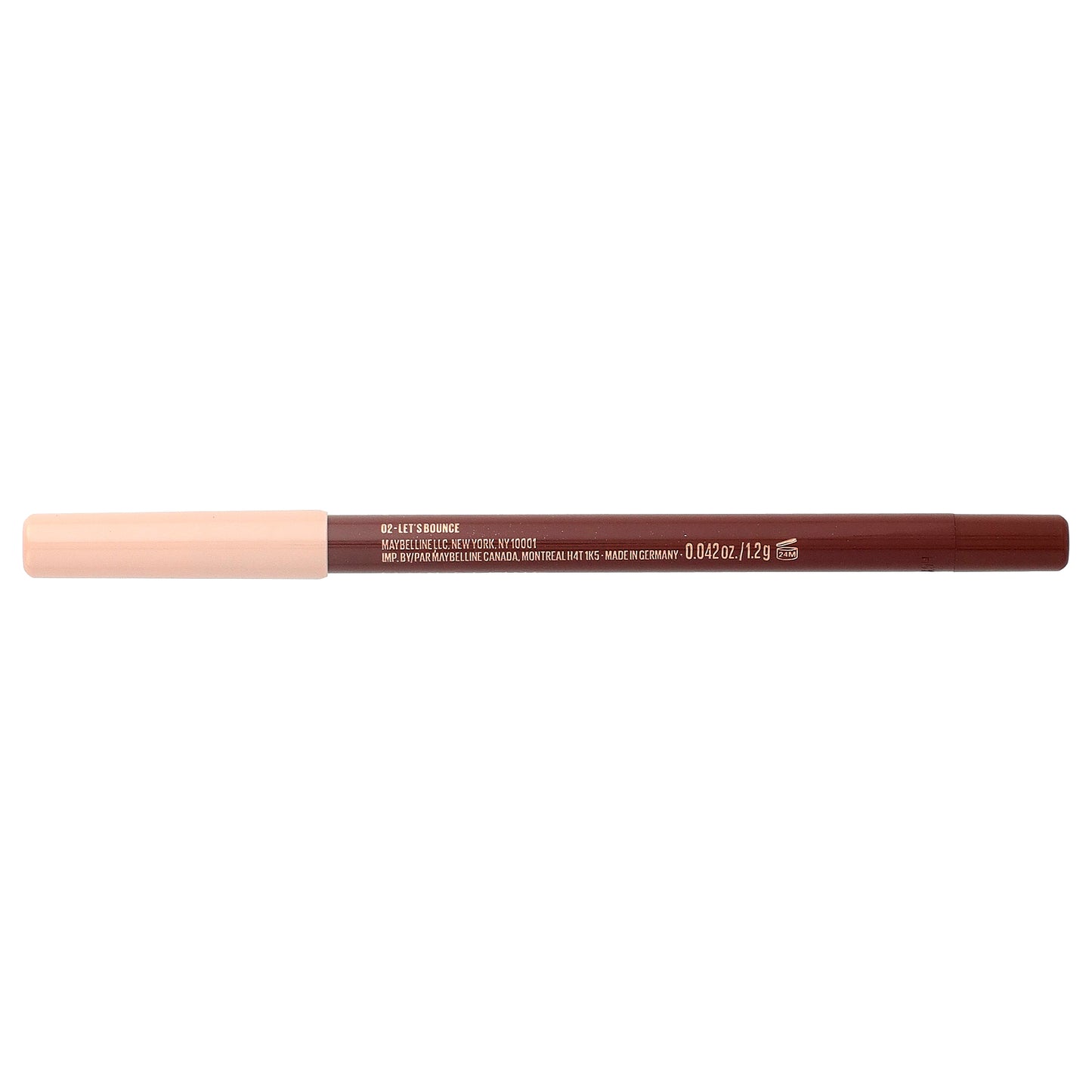 Maybelline, Lifter Liner, Lip Pencil, 02 Let's Bounce, 0.042 oz (1.2 g)