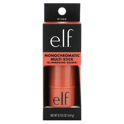 E.L.F., Monochromatic Multi-Stick, Glimmering Guava, 0.155 oz (4.4 g)