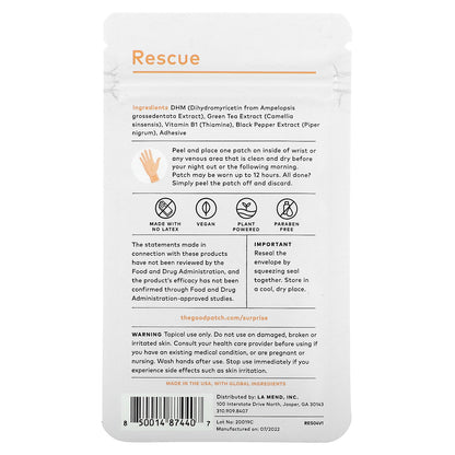 The Good Patch, Rescue, 4 Patches