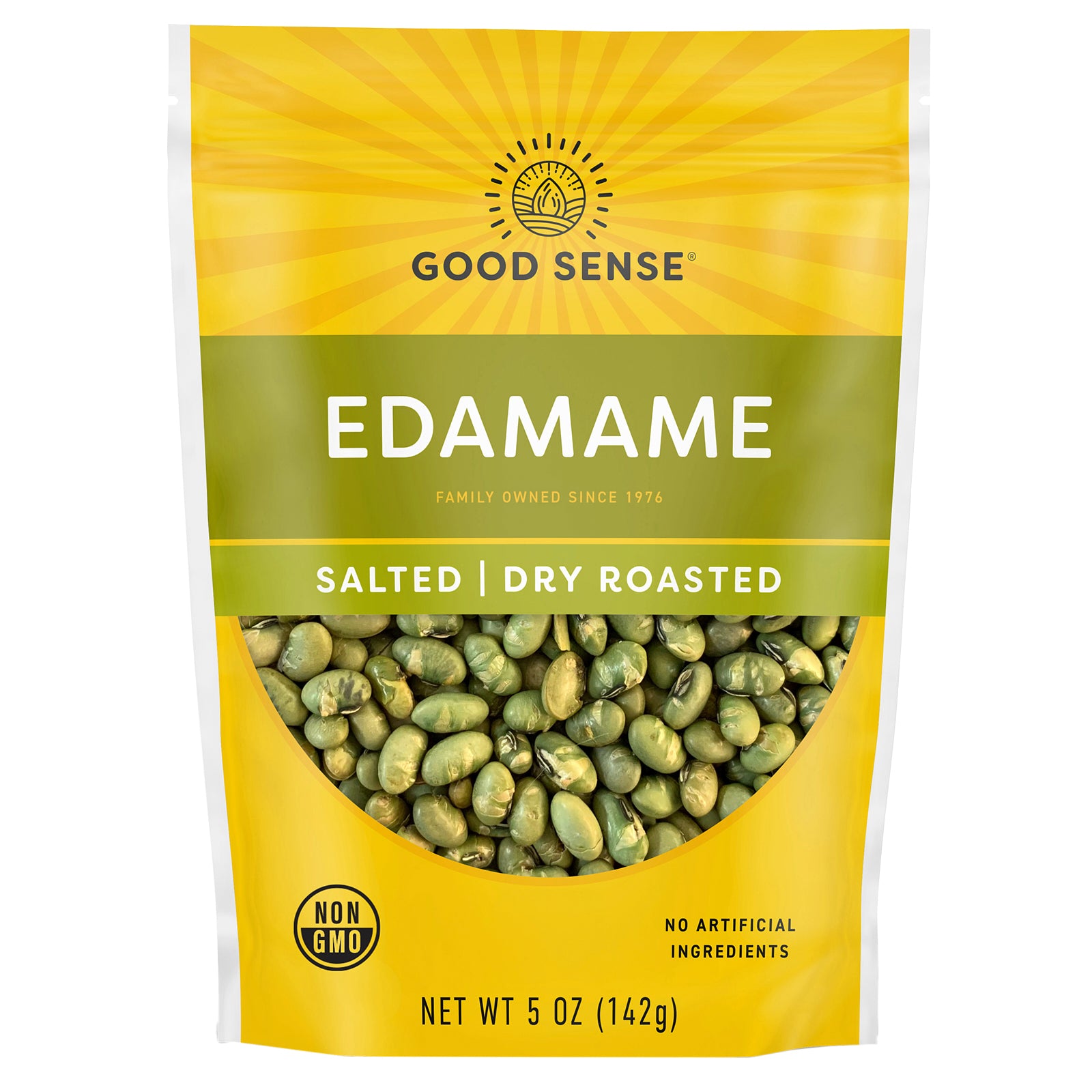 Good Sense, Edamame, Salted, Dry Roasted, 5 oz (142 g)
