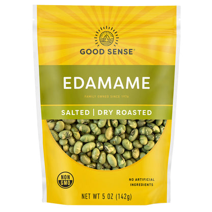 Good Sense, Edamame, Salted, Dry Roasted, 5 oz (142 g)