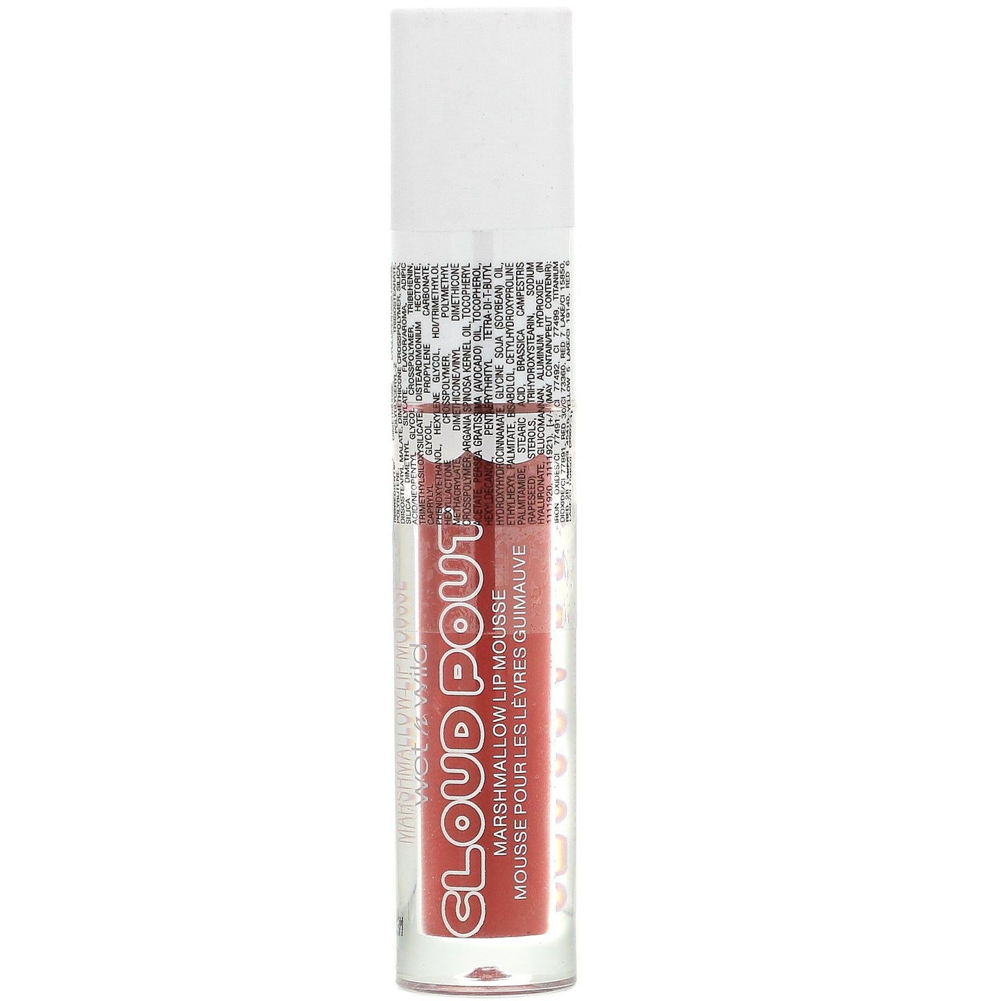 wet n wild, Cloud Pout, Marshmallow Lip Mousse, Marshmallow Madness, 0.10 fl oz (3 ml)