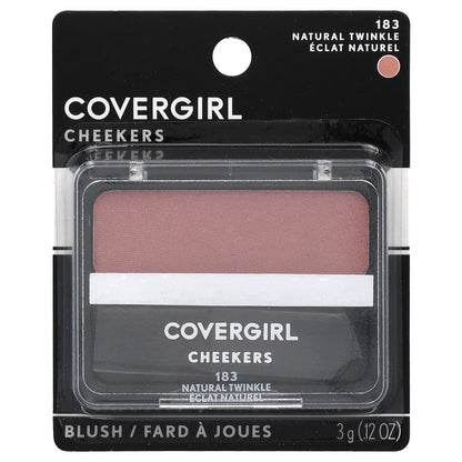 Covergirl, Cheekers Blush, 183 Natural Twinkle, 0.12 oz (3 g)