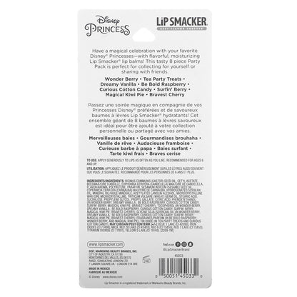 Lip Smacker, Disney Princes, Lip Balm, Party Pack, 8 Pack, 0.14 oz (4 g) Each