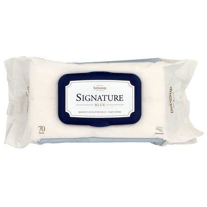 Bebesup, Baby Wipes, Signature Blue, 70 Sheets