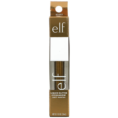 E.L.F., Liquid Glitter Eyeshadow, Dirty Martini, 0.1 fl oz (3 ml)